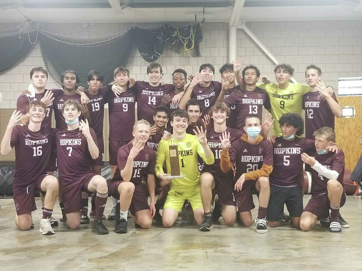 Hopkins won its fourth consecutive Fairchester Athletic Association tournament championship in boys soccer on Saturday.