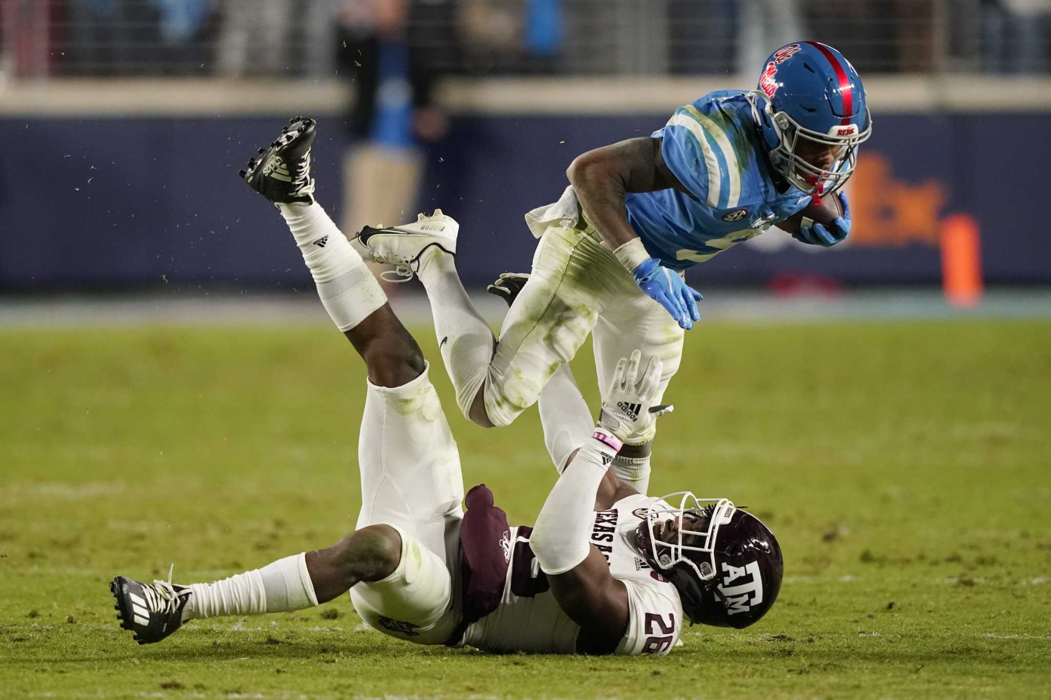 No. 11 Texas A&M's Comeback Falls Short In Loss To No. 15 Ole Miss