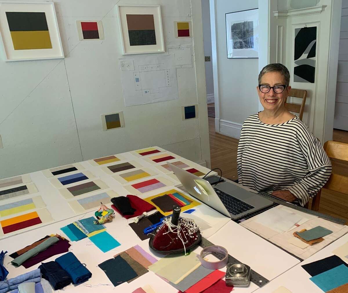 Barbara Todd in her home studio in Troy. (photo: Joseph Dalton)