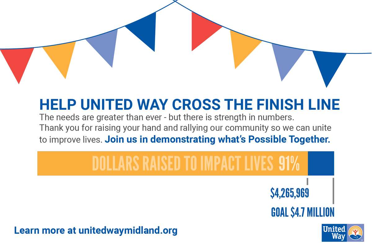 United Way approaches the finish line of its fundraising campaign in Week 9. 