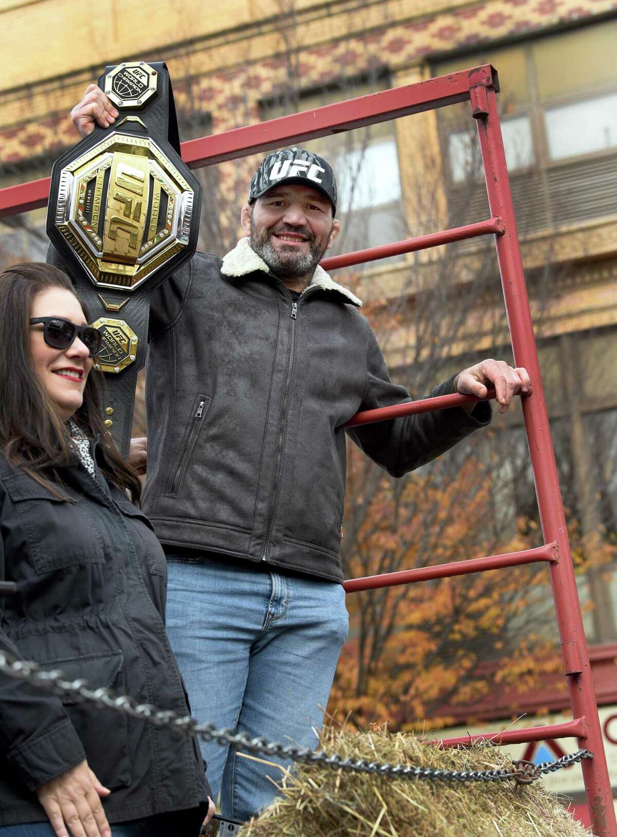Danbury celebrates UFC champion Glover Teixeira with parade, key to city