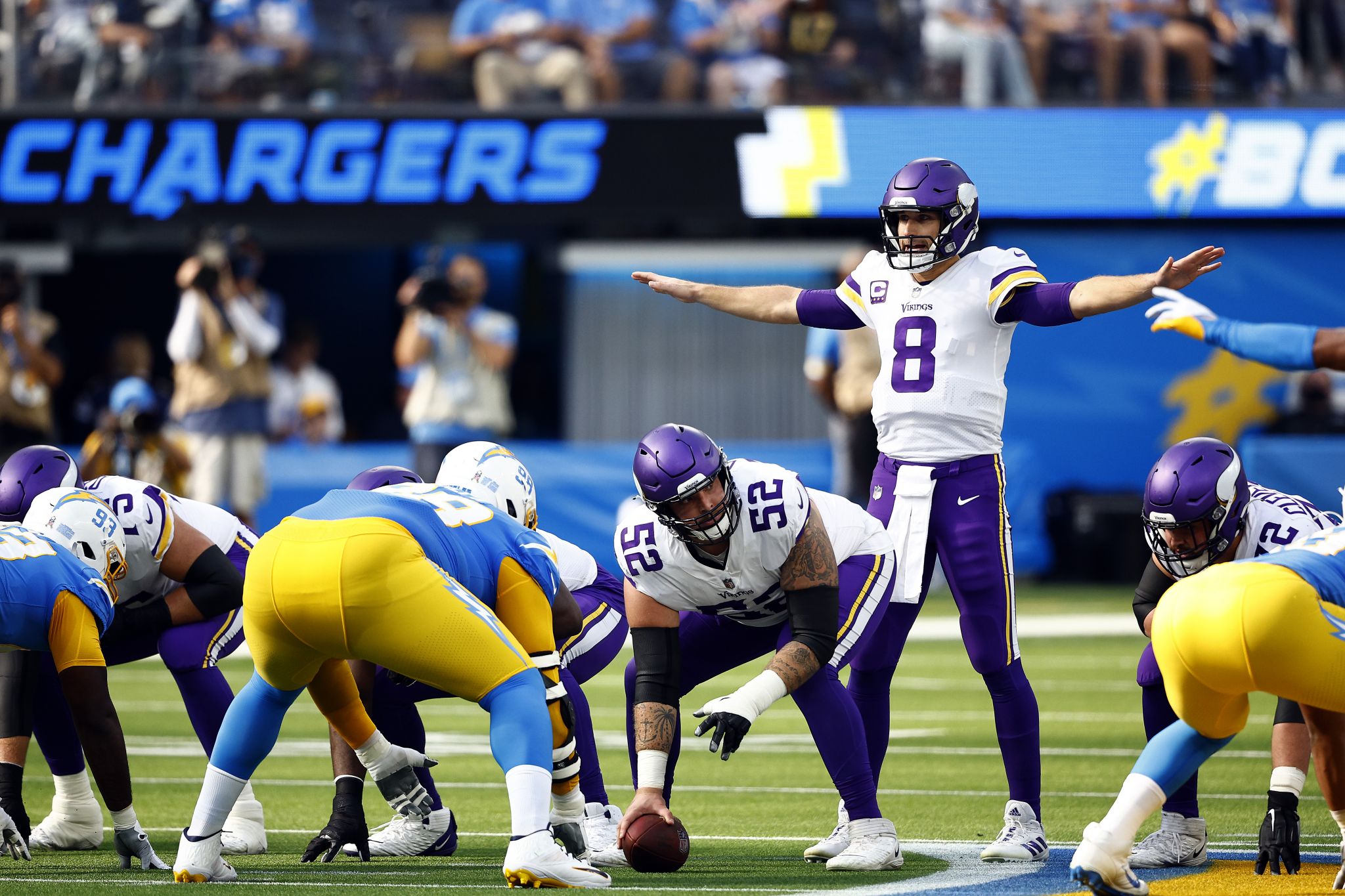 Spartans in the NFL: Kirk Cousins leads Vikings past first-place Packers 