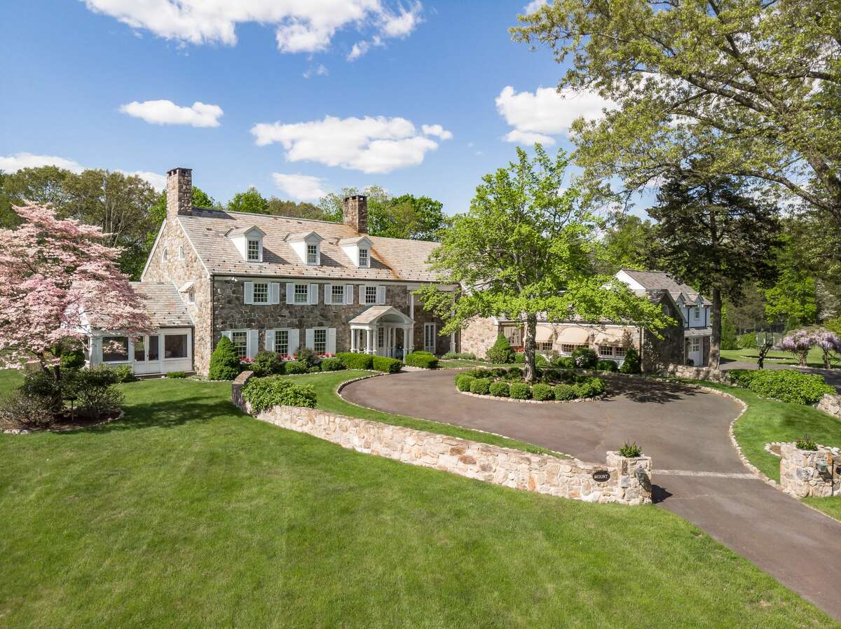 The property at 78 Pastures Lane in New Canaan is on the market for $5,995,000.