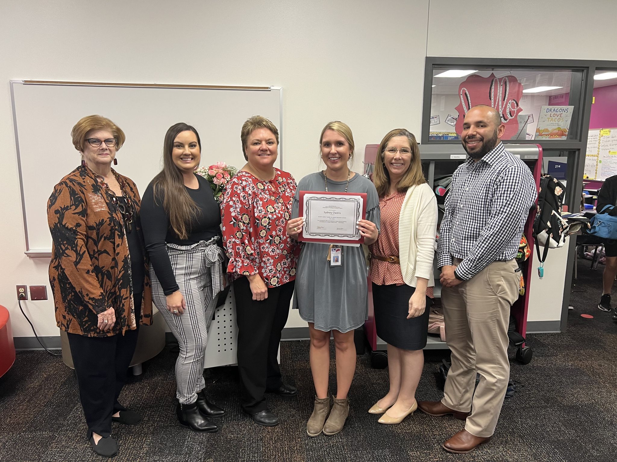 Texas A&M honors Yarbrough Elementary teacher