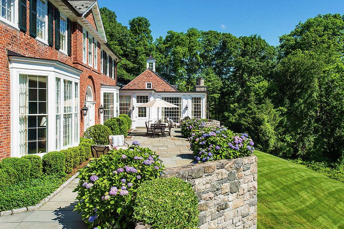 The house at 200 Clapboard Ridge Road in Greenwich was designed by Mott B. Smith and is on the market for $17,000,000.