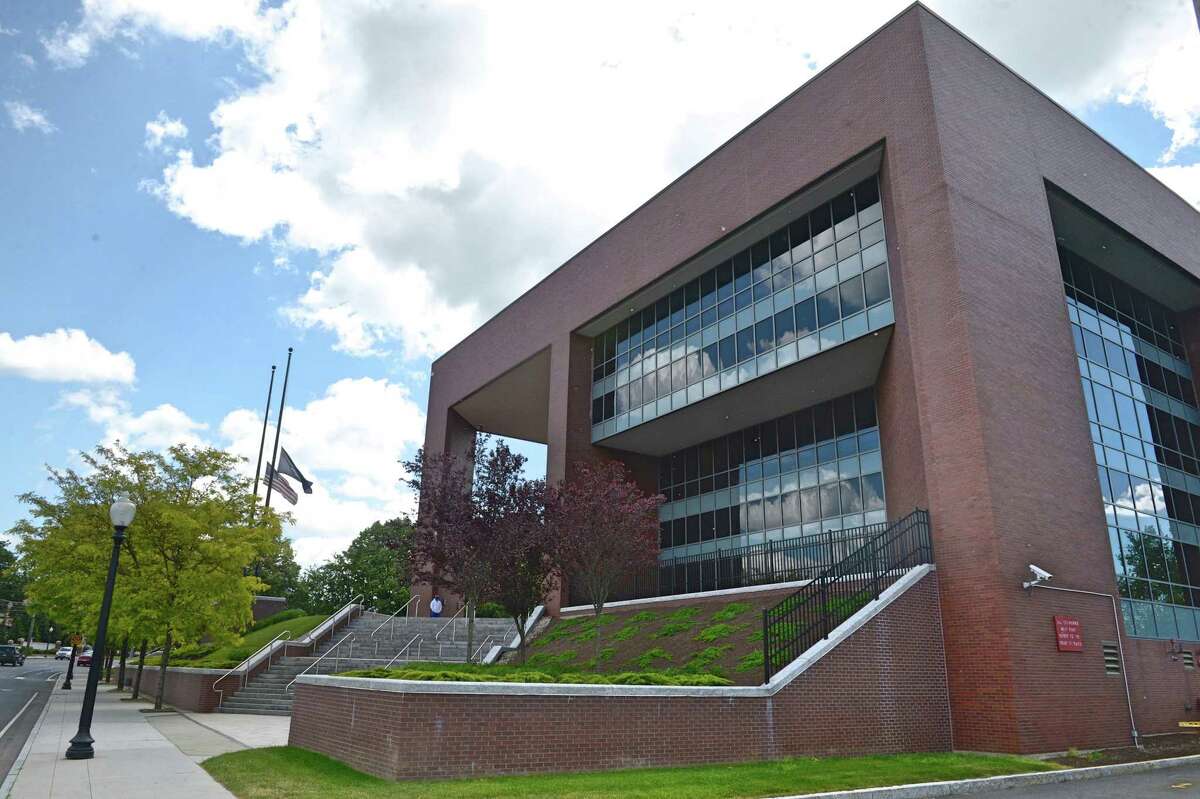 State Superior Court in White Street in Danbury, Conn., where Salvatore Maimone pleaded guilty to second-degree stalking and one second-degree sexual assault charge on March 15, 2023.