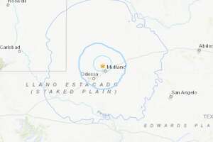 The US Geological Survey reported a 3.6 magnitude earthquake at 2:36 a.m. Tuesday, Nov. 16, 2021 north-northwest of Midland 