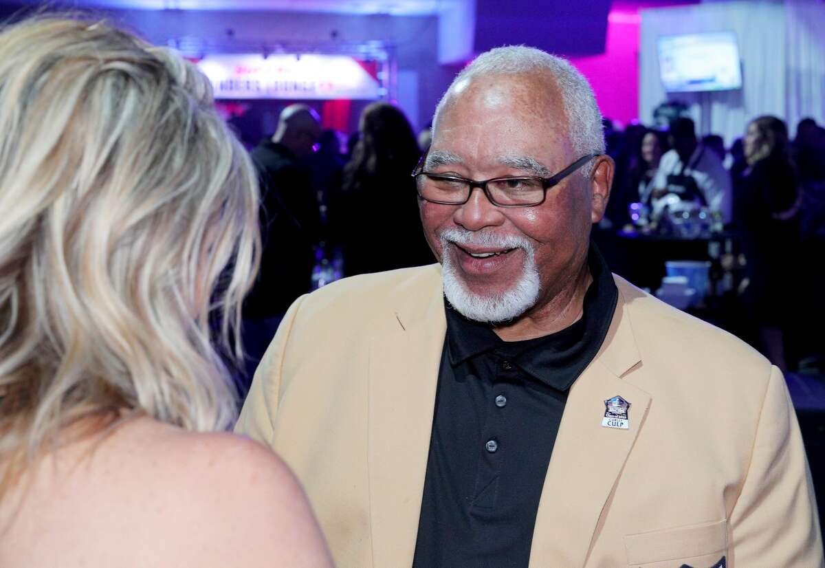 Former Houston Oiler defensive tackle Curley Culp attends The 27th Annual Party With A Purpose on February 3, 2018 in St Paul, Minnesota.