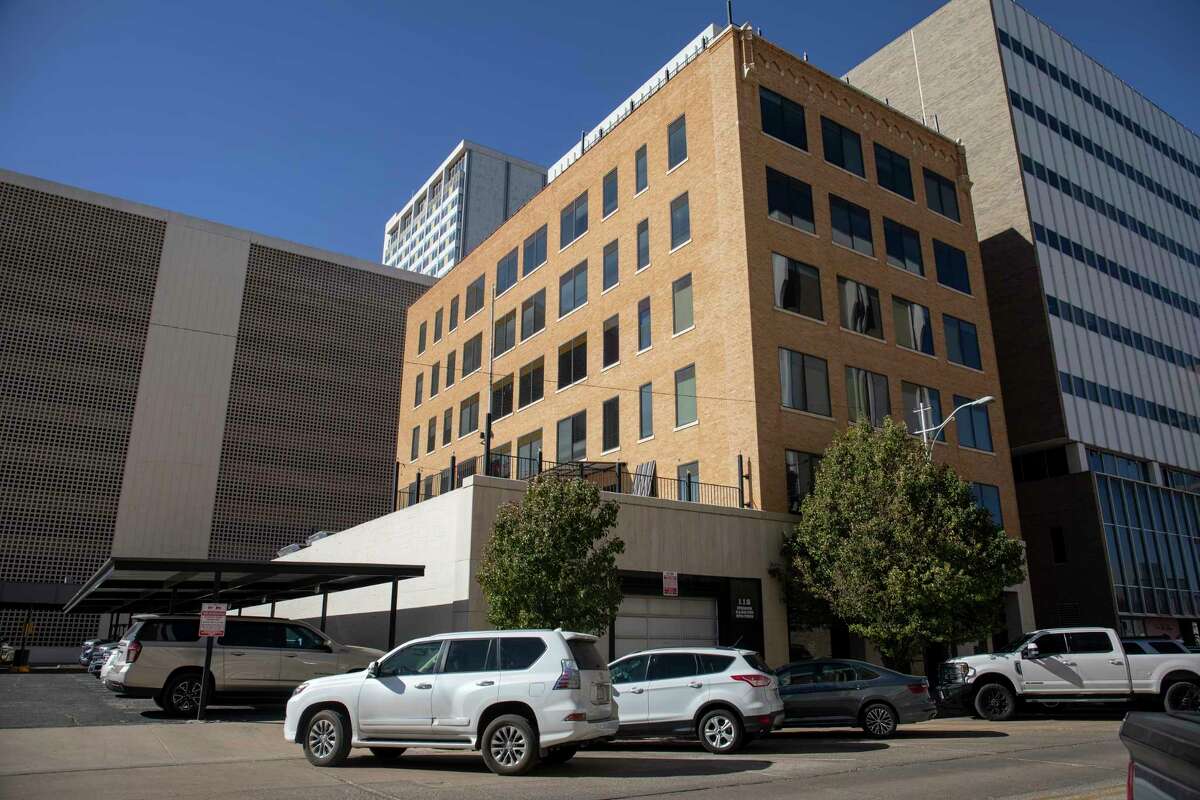 The building at 112 S. Loraine St. will be turned into a hotel as seen in 2021 in downtown Midland. Reporter-Telegram file photo