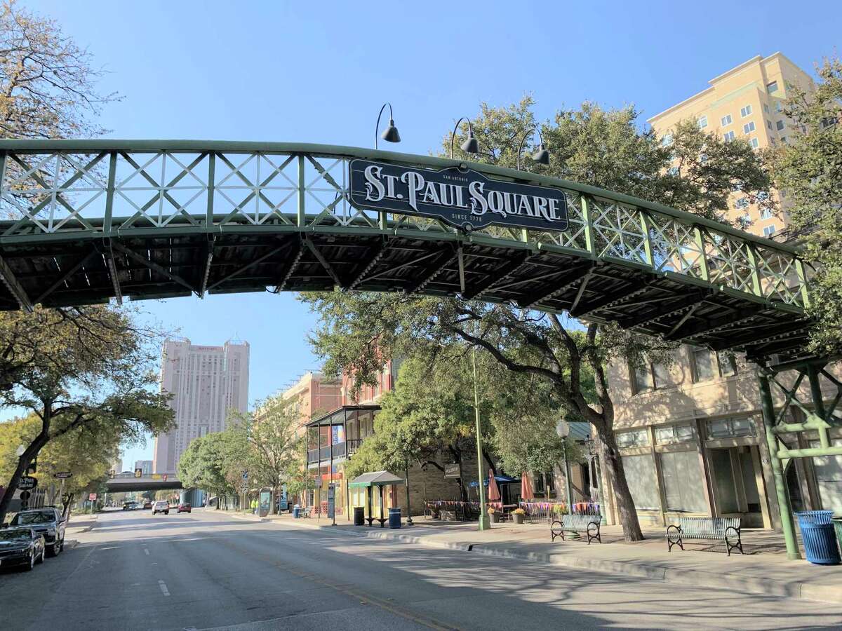 St. Paul Square as seen in November 2021.