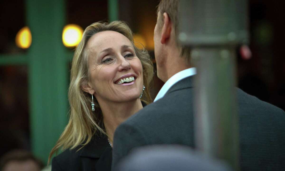 Susannah Robbins, executive director of the San Francisco Film Commission at the opening of the Mill Valley Film Festival in Mill Valley, Calif., is seen on Thursday, Oct. 4th, 2012. Robbins is stepping down from her job after the city denied her request for a COVID-19 vaccine exemption.
