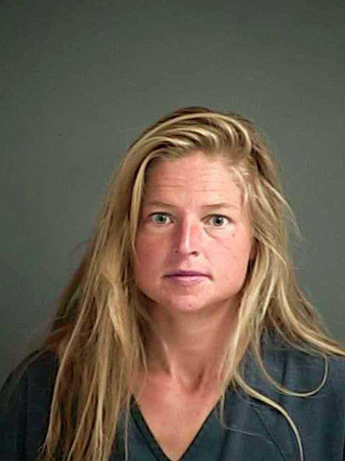 A booking photo of Alexandra Souverneva, 30, of Palo Alto.