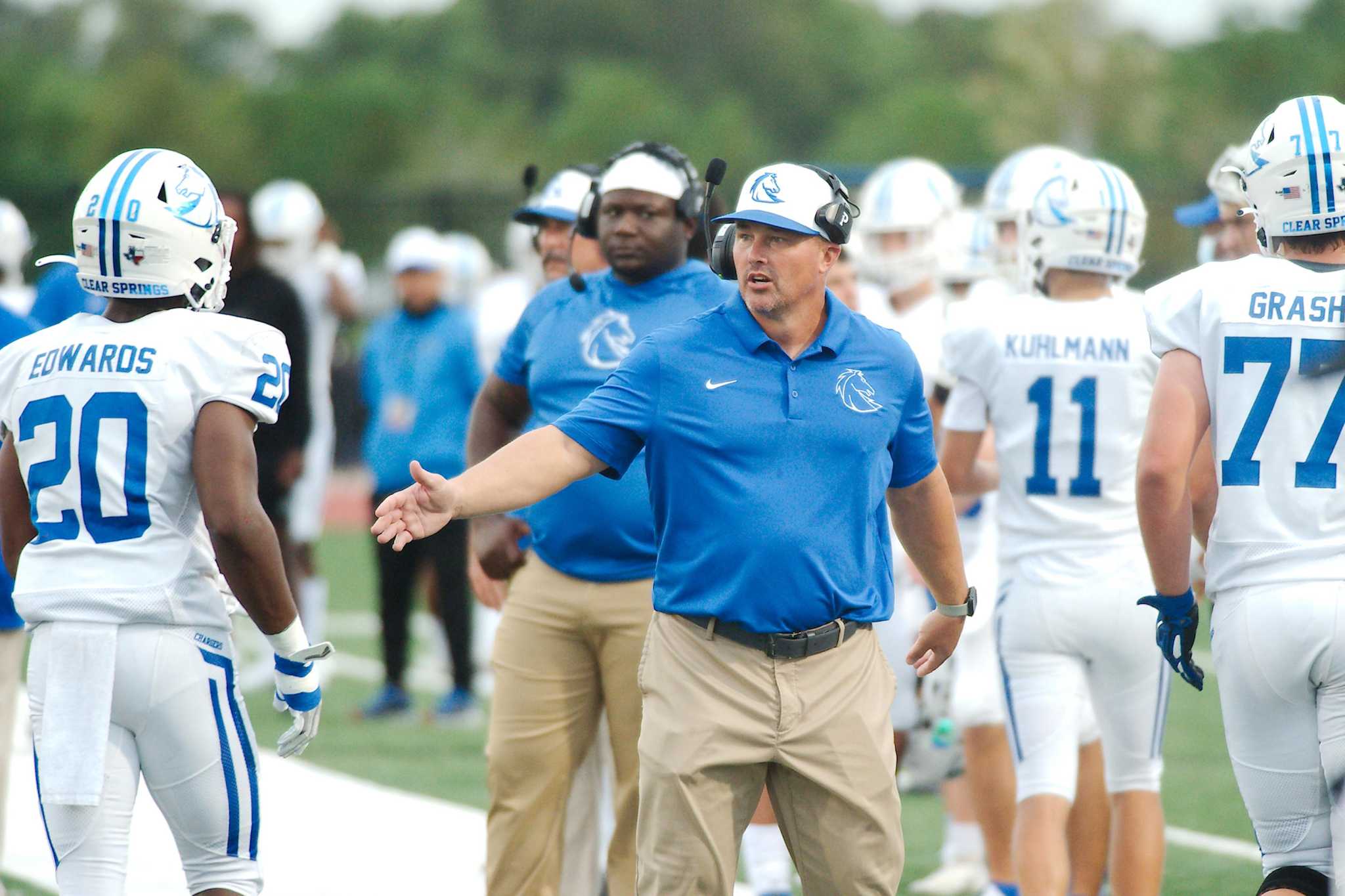 Clear Springs Hosts Imposing Galena Park North Shore Clear Springs Hosts Imposing Galena Park North Shore