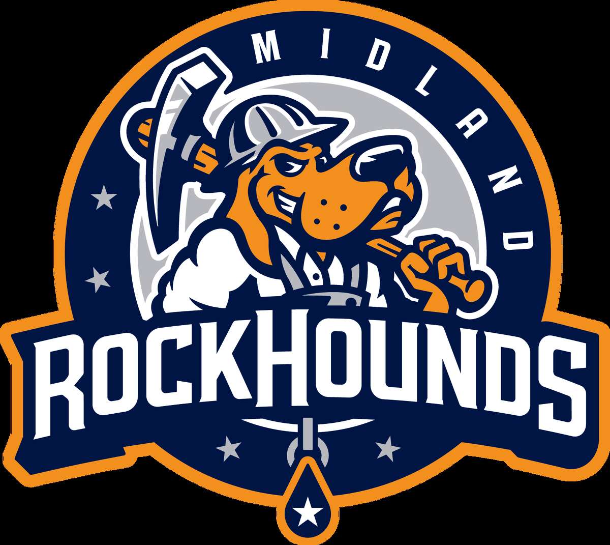 Midland RockHounds Team Color Pencil