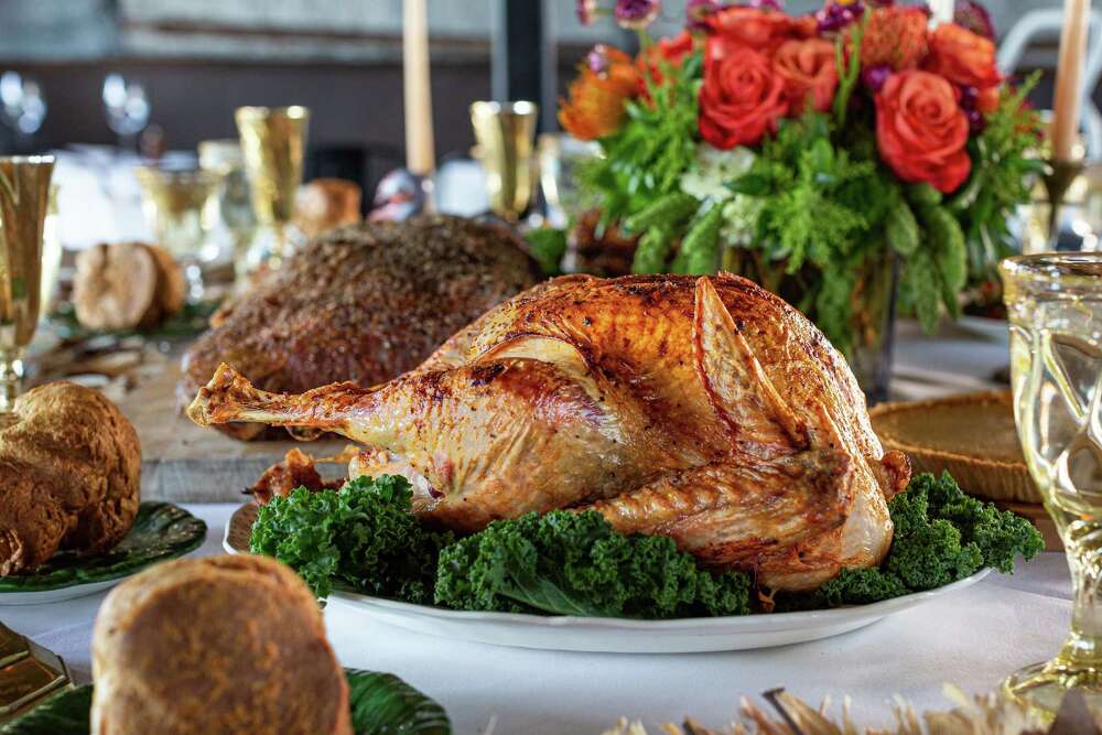 Phat Eatery, the Malaysian restaurant in Katy is offering a take-away Thanksgiving dinner that includes a 12-pound honey glazed turkey, rack of lemongrass pork ribs, half-pan of roti curry chicken enchiladas, lobster bisque, mashed potatoes and turkey gravy, and ginger/Japanese sake cranberry sauce ($248).