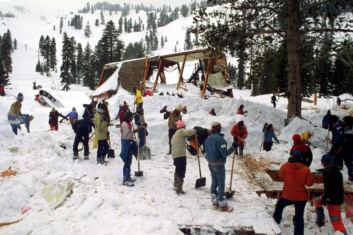 In the aftermath of the avalanche, community members showed up to the ski area to help the rescue effort. 