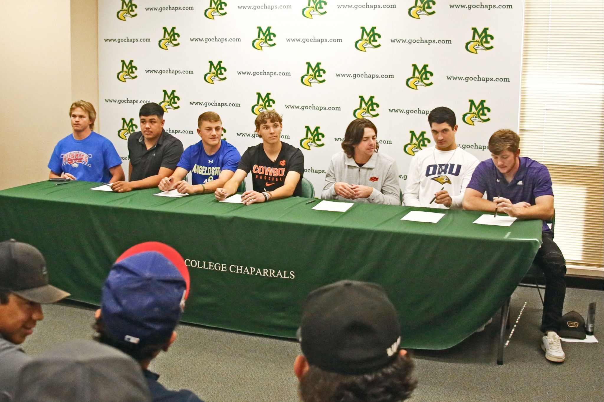 JC BASEBALL: Seven Chaps sign with four-year schools