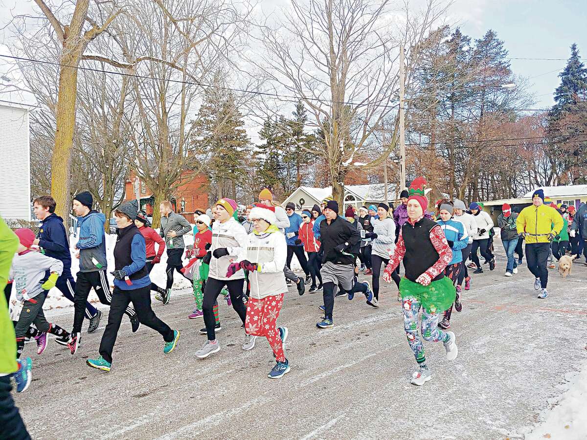 The annual Jingle Bell Jog 5K is a popular Victorian Sleighbell Parade and Old Christmas Weekend event.