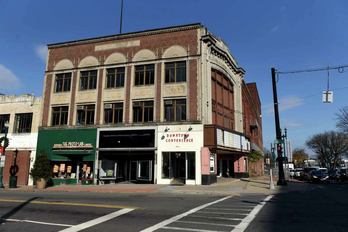 The Wedgeway building at State St. and Erie Blvd. on Thursday, Nov. 18, 2021, in Schenectady, N.Y. The city is seeking to get it a historic designation, to assist in it being purchased and restored.
