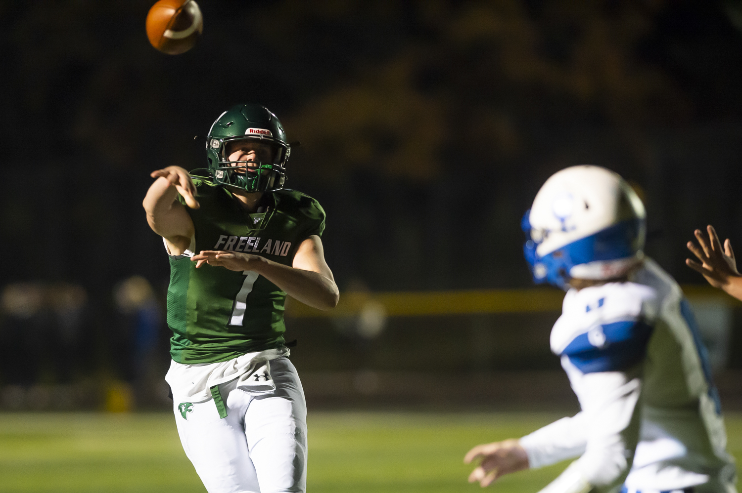 Fowlerville varsity freshman didn't play football last two seasons