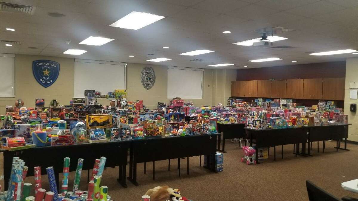 For 20 years the Conroe Independent School District Police Department has done a toy drive for families in the district. Last year the department had the highest number of referrals for families in need than ever before, and so far referrals this year are on track to be just as high.