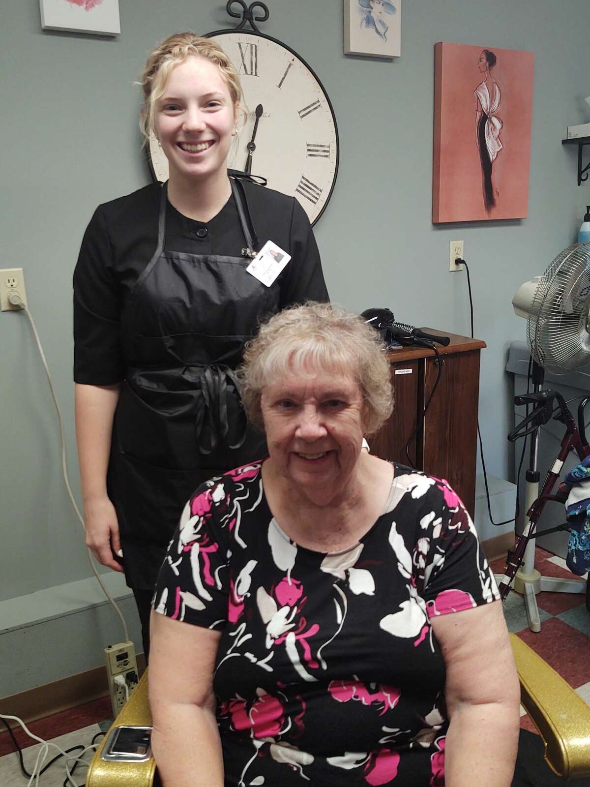 The Parkview Salon is open every other Thursday for residents of the Big Rapids Housing Commission.