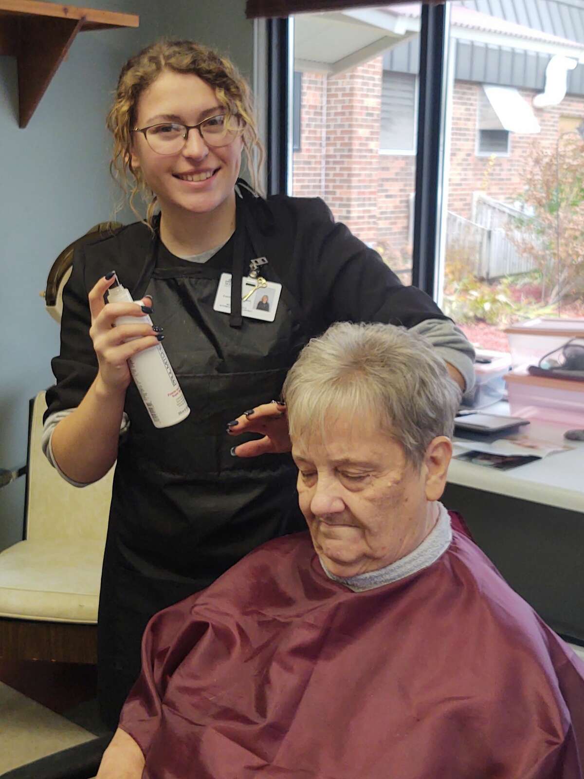 The Parkview Salon was able to reopen due to a partnership with the Mecosta Osceola Intermediate School District Career Center Cosmetology Program.