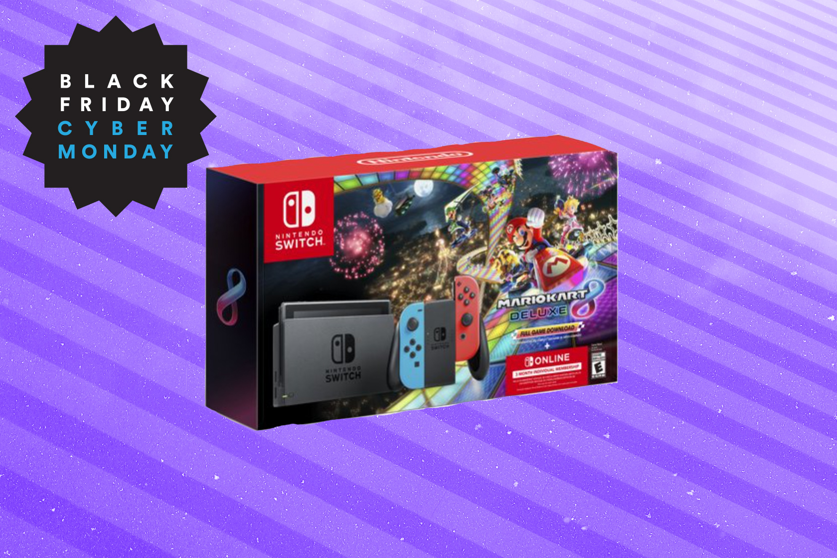 Nintendo Switch™ Mario Kart™ 8 Deluxe Bundle (Full Game Download +