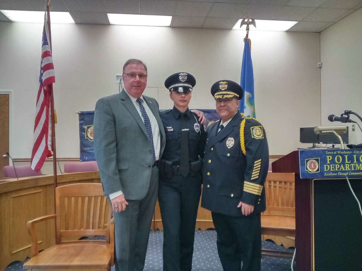 Winsted’s Newest Police Officer Sworn In, ‘it’s The Right Fit For Me’