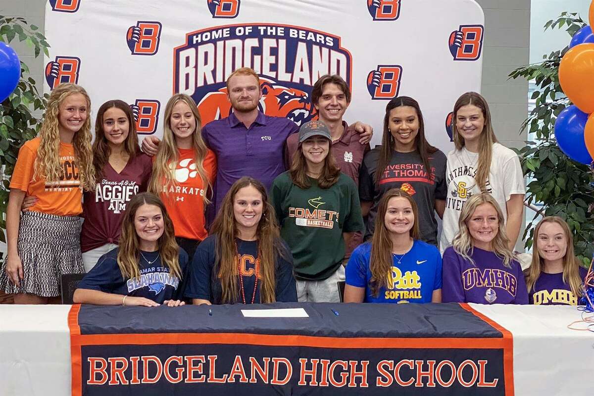 Of the CFISD athletes who signed letters of intent during the early signing period, which started Nov. 10, 2021, there were 13 Bridgeland seniors.