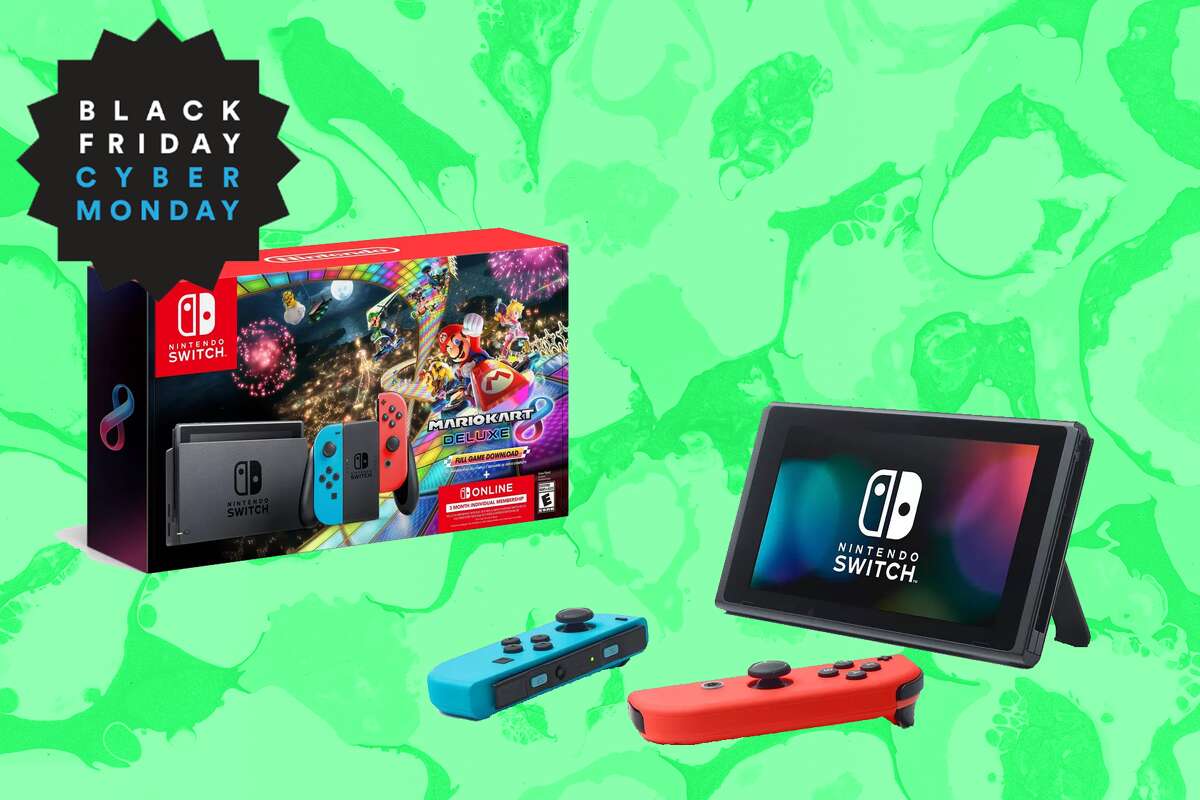 Nintendo Switch With Neon Blue And Neon Red Joy-con : Target