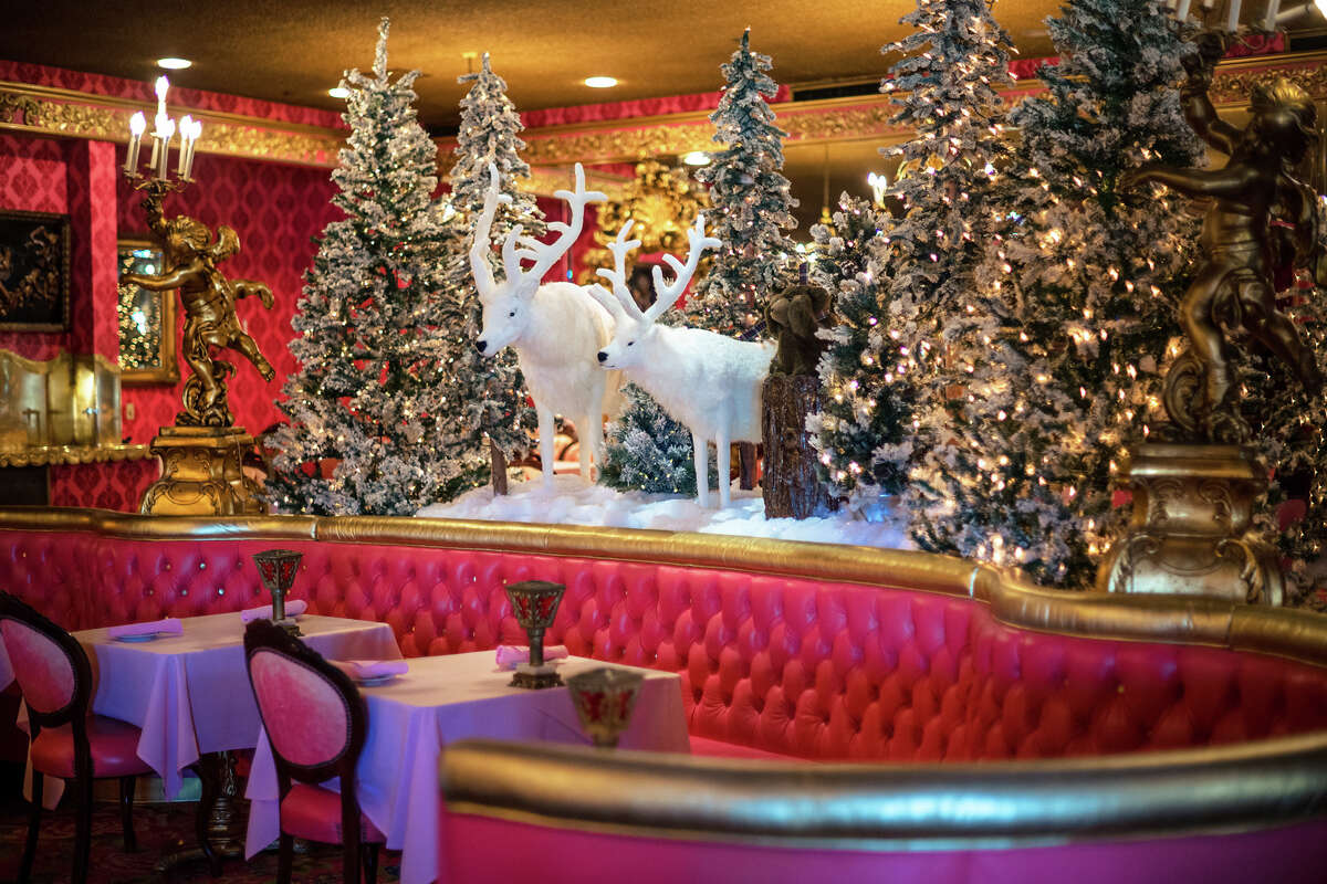 Inside the Madonna Inn’s extravagant holiday decorating