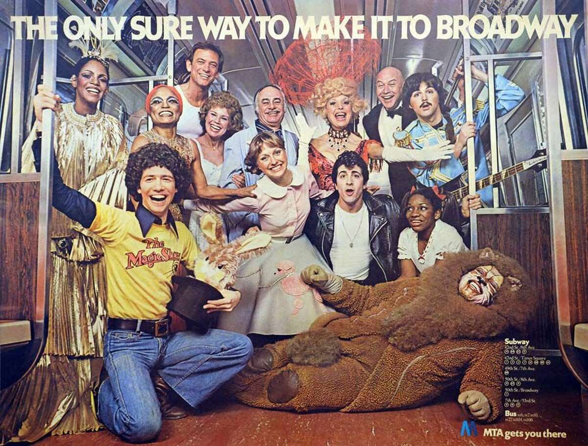 The 1977 ad: Timbuktu!’s Melba Moore and Eartha Kitt; The Magic Show’s Joseph Abaldo; Same Time, Next Year’s Monte Markham; Cold Storage’s Martin Balsam and Ruth Rivera; Grease’s Melody Libonati and Greg Zadikov; Hello, Dolly!’s Carol Channing; Annie’s Reid Shelton; Beatlemania’s Alan Leboeuf; and The Wiz’s Stephanie Mills and Gregg Baker.       