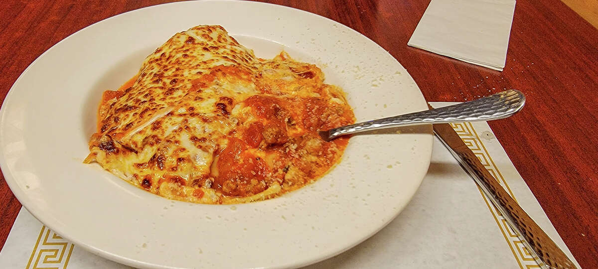 The serving size of the lasagna at Angelina's was enough that Nunn was able to eat it for lunch for two days.