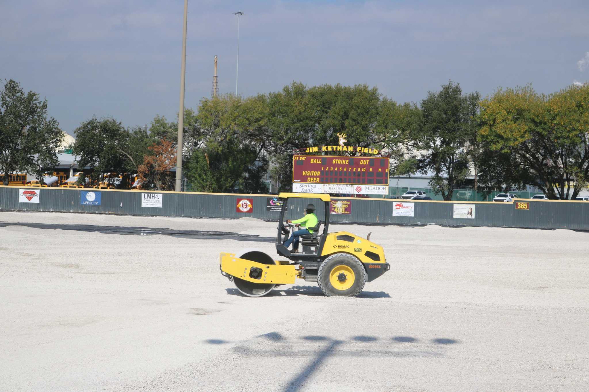 Coming In Deer Park ISD Baseball Field Turf New Softball Field