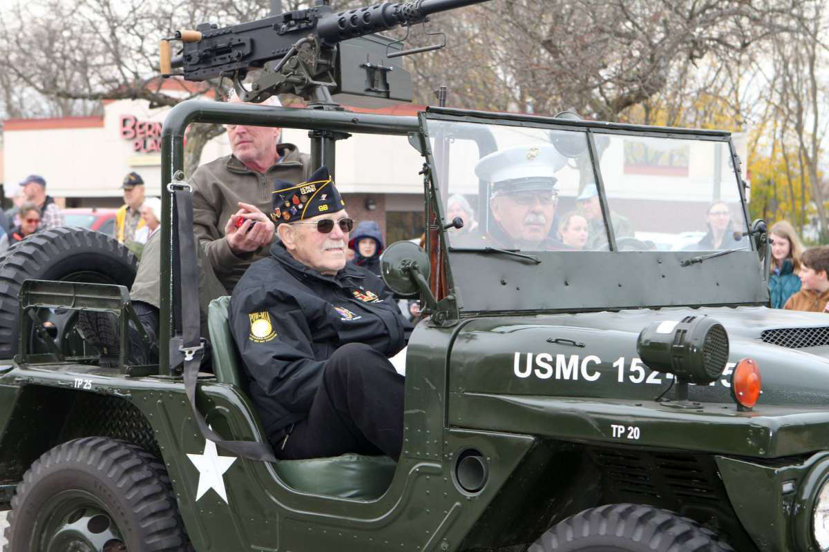 The River Valley Car Club of Big Rapids participated in the 2021 Veterans Day parade in downtown Big Rapids.