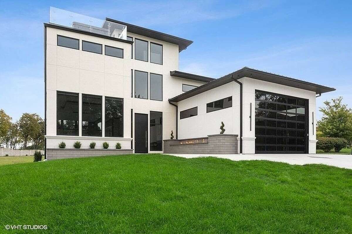 Exterior of the front of the house.