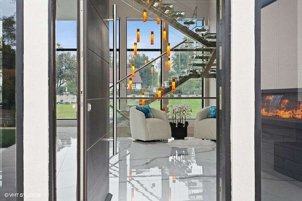 View from the front door inside the house.
