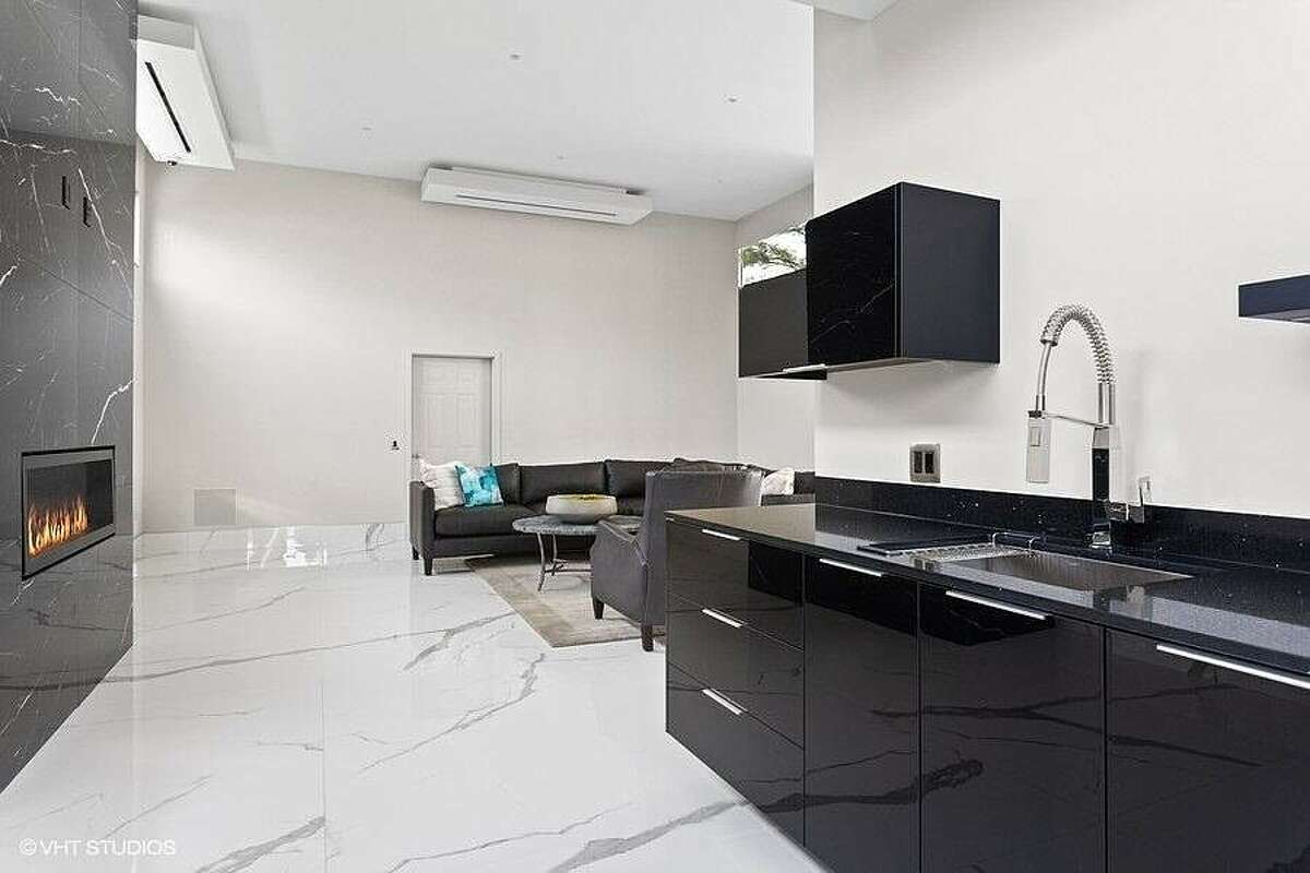 Kitchen inside the house.