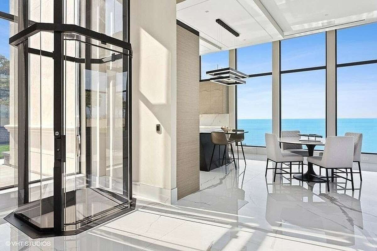 Elevator inside the house.