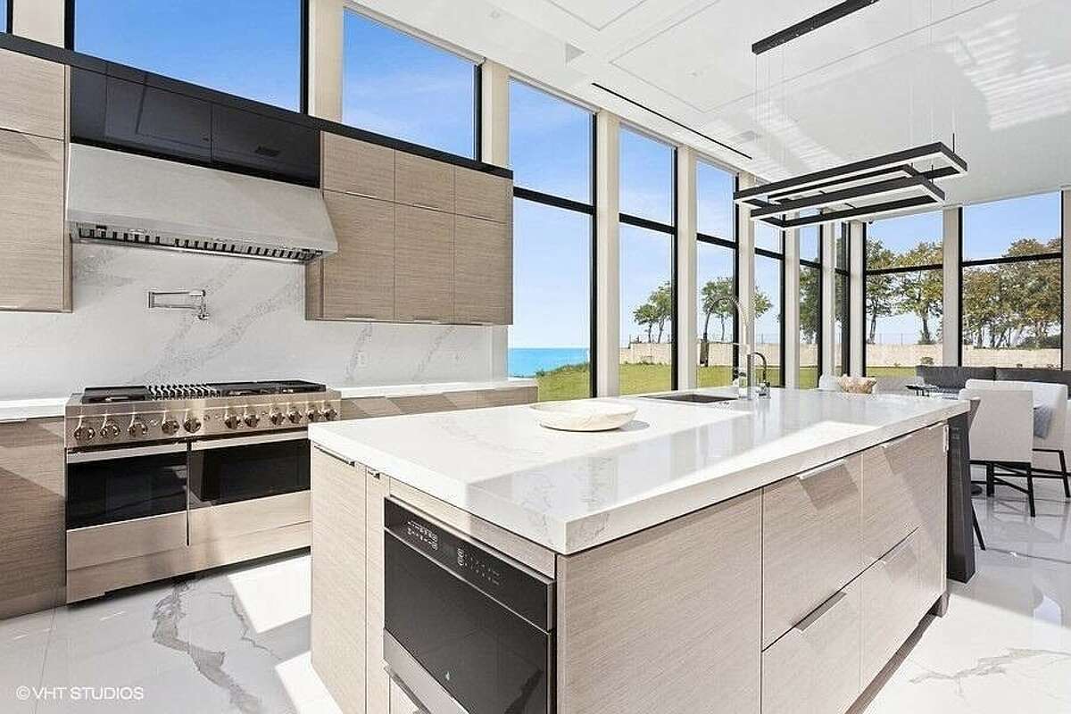 Kitchen area during the daylight.