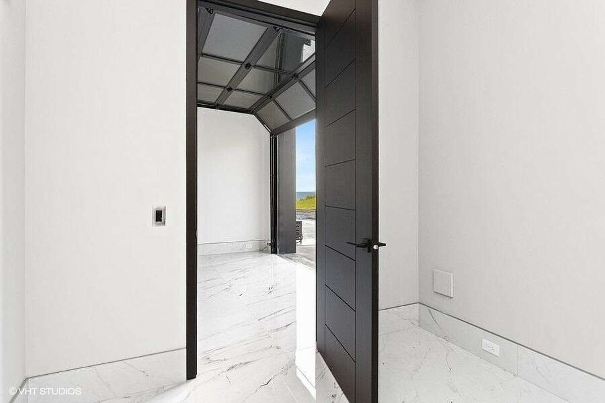 Door to the open area.