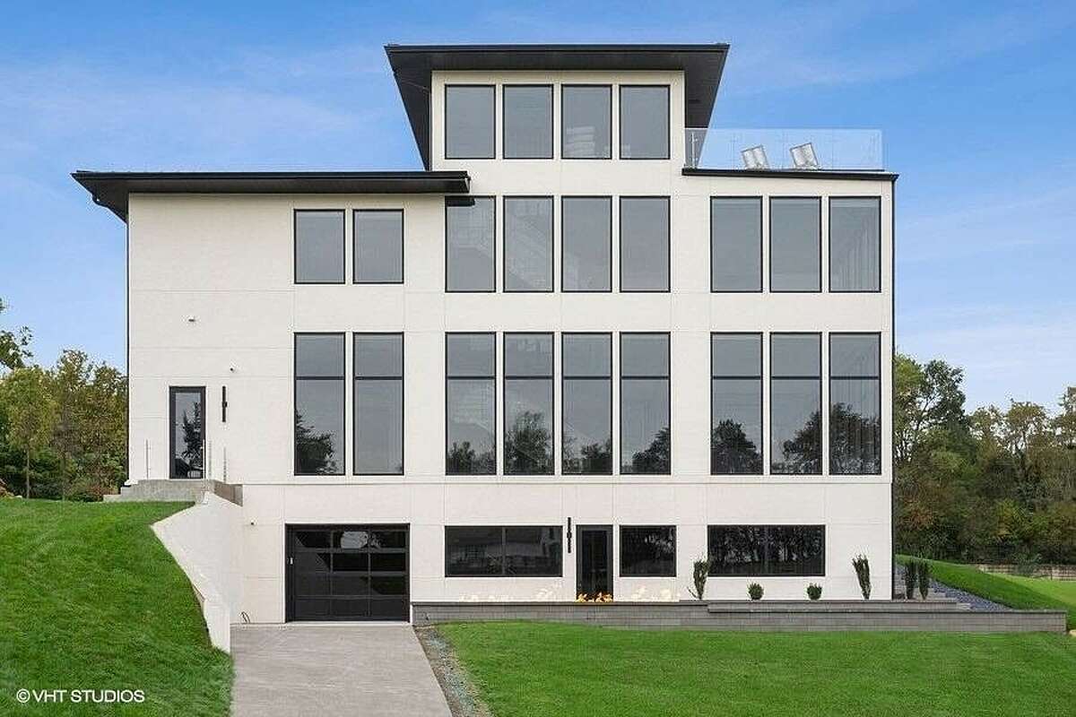 Exterior of the back of the house during daytime.