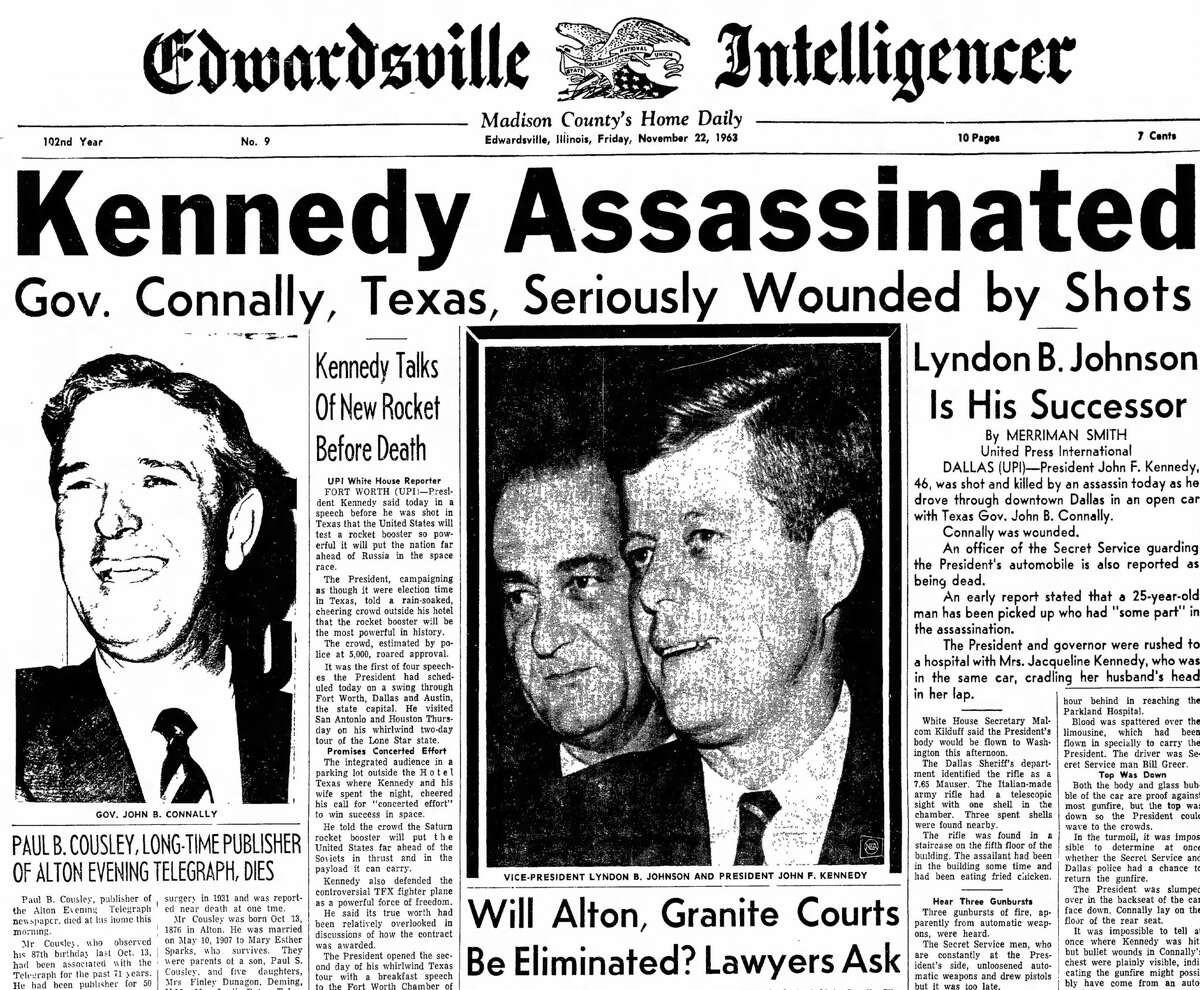 10 front pages from JFK's assassination