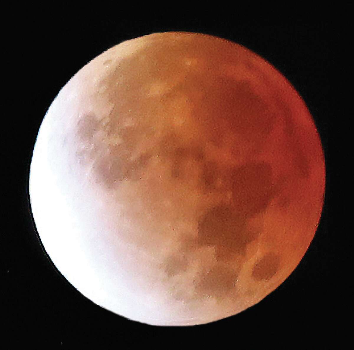 Historic moon eclipse