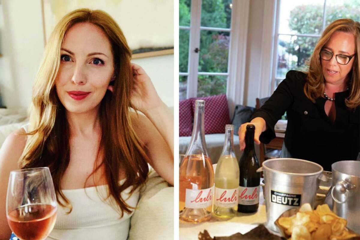 Left: Liz Huettinger said she stopped pursuing her master sommelier certification after experiencing sexual harassment by male sommeliers. (Courtesy Liz Huettinger); Right: Sara Floyd, a master sommelier who owns a wine brokerage based in Oakland, said the sommelier world has always been intimidating for women. (Courtesy Greg Gorman)
