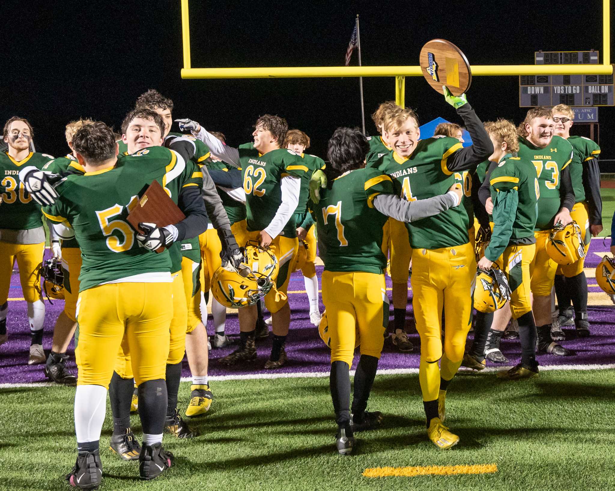 Ravena football coach Gary VanDerzee still going strong