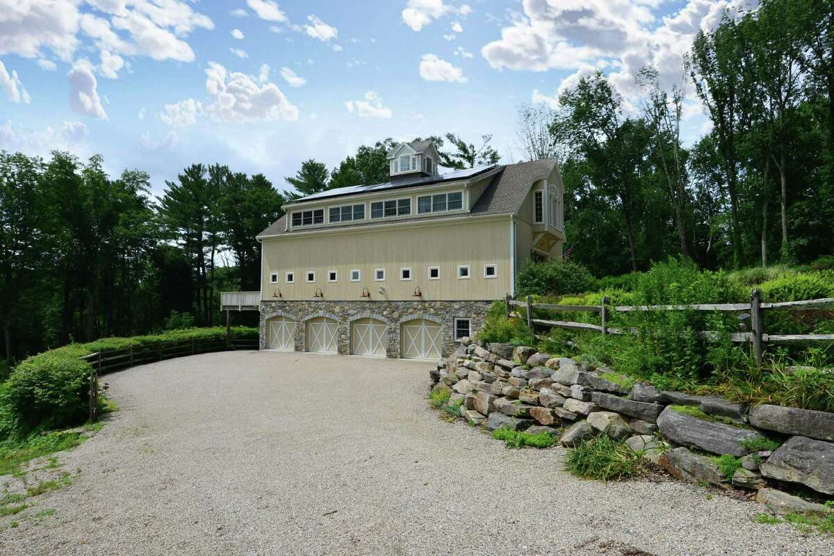 This property at 459 Wolf Den Rd, Brooklyn, Conn. is listed for $2.95 million. It includes a house and a finished barn.