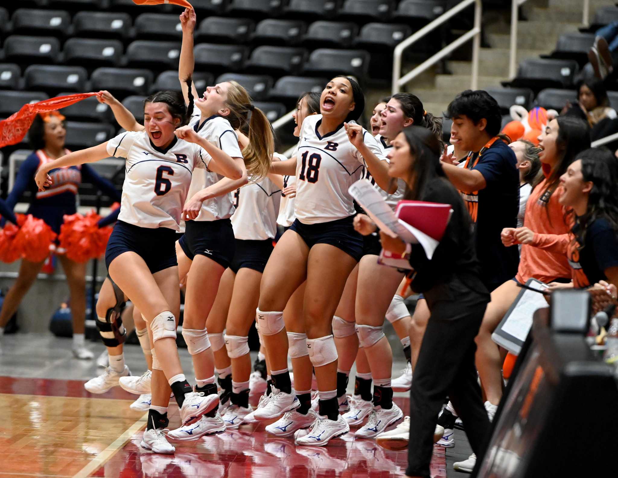 Brandeis moves into the 6A state volleyball final