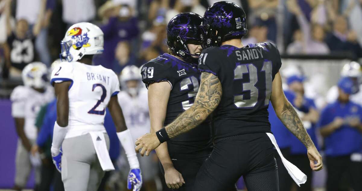 TCU's last-minute field goal turns back Kansas rally